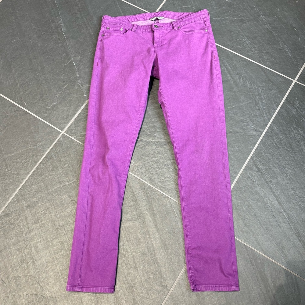 The North Face Outlet Purple Low Rise Skinny Jean Size 10